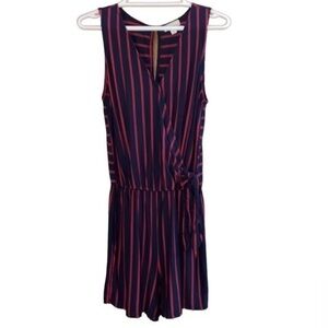 Allison Joy striped romper, size S, EUC
